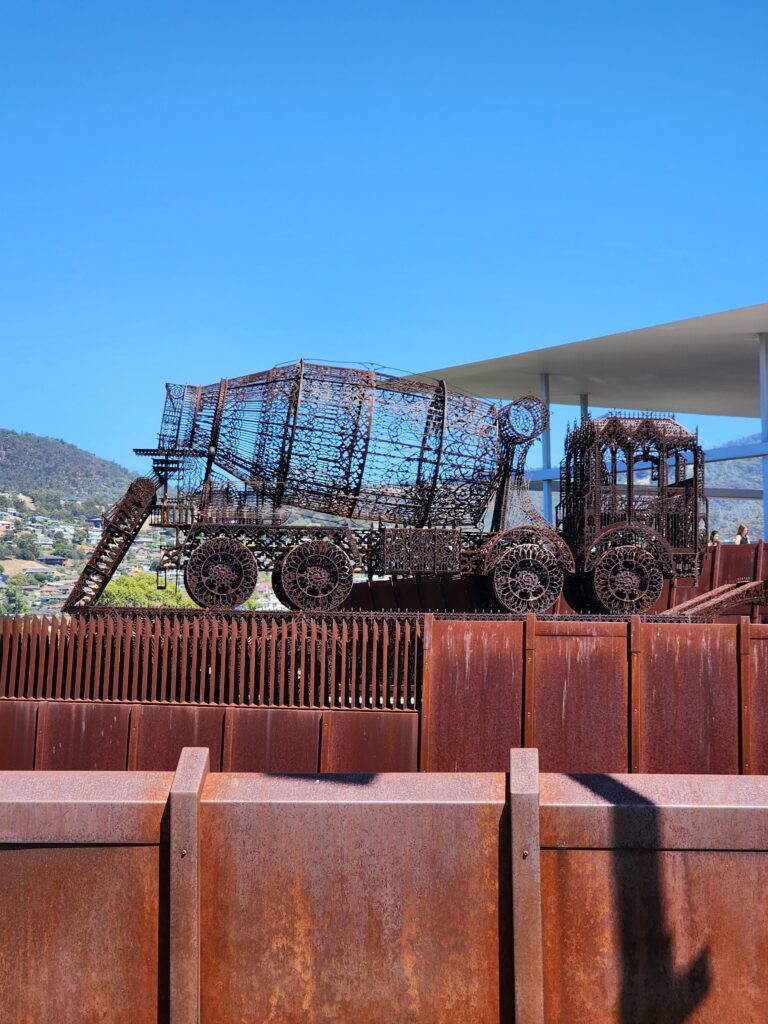 Mona artwork outdoor